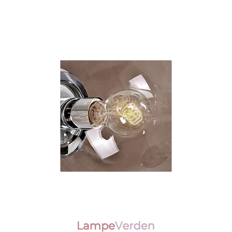 Moderne moderne globe mini stil anodiseret pendel