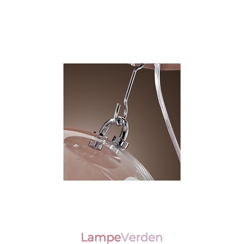 Moderne moderne globe mini stil anodiseret pendel