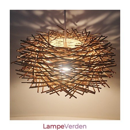 Moderne landdistrikter Cany Art Vævet Rattan Single Head Droplight Lampe Moderne landdistrikter Cany Art Vævet Rattan Single Head Droplight Lampe