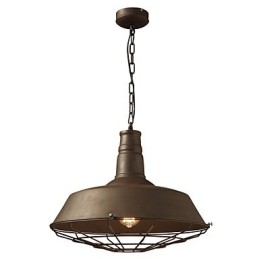 Retro Pendel 1 Lys Gammel Metal Materila Shade Shop