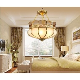 Den klassiske kobber semi loftslampe Copper Porch