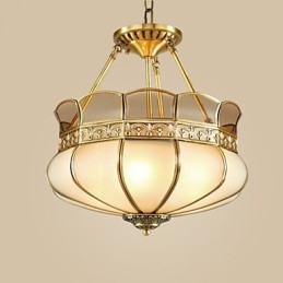 Den klassiske kobber semi loftslampe Copper Porch