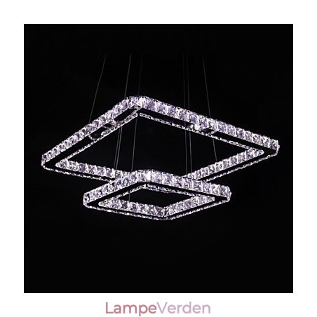Moderne moderne Crystal Metal Pendel Light Moderne moderne Crystal Metal Pendel Light