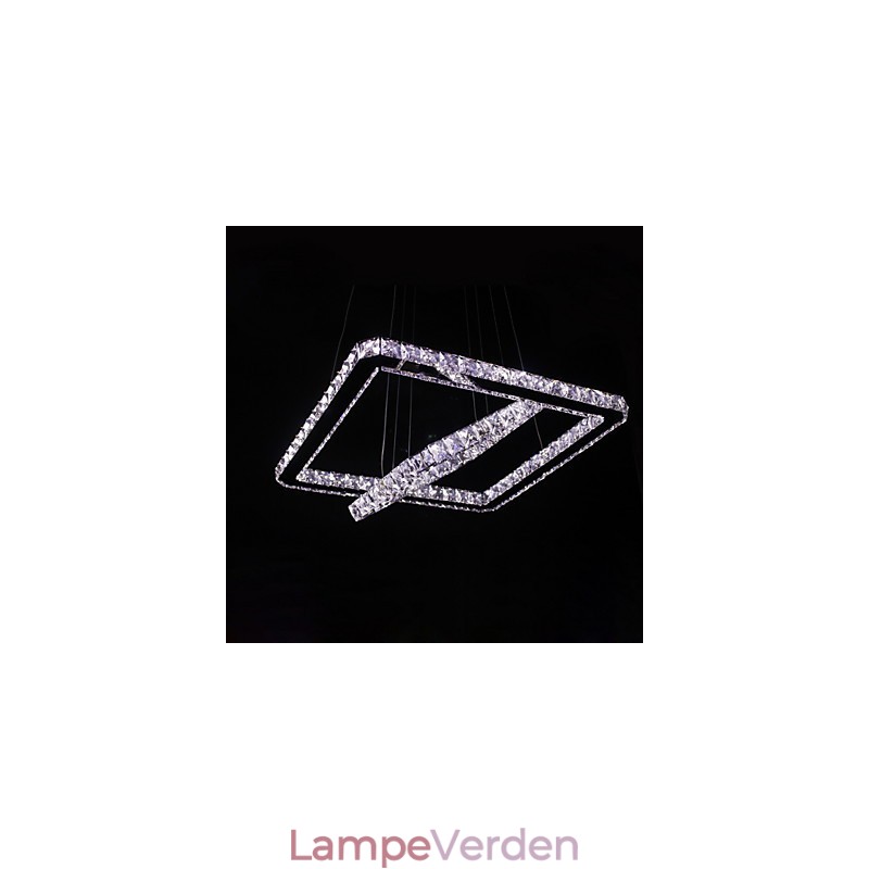 Moderne moderne Crystal Metal Pendel Light
