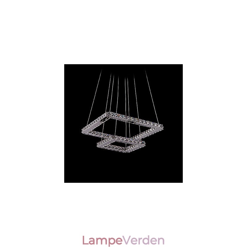 Moderne moderne Crystal Metal Pendel Light