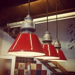 Vintage Country Metal Pendel Light