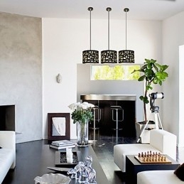 Single Head Fashion kontraheret og moderne kreativ som Fuglerede DropLight Lampe