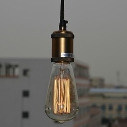 Traditionel klassisk vintage mini stil galvaniseret pendel