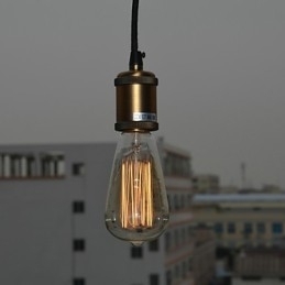 Traditionel klassisk vintage mini stil galvaniseret pendel