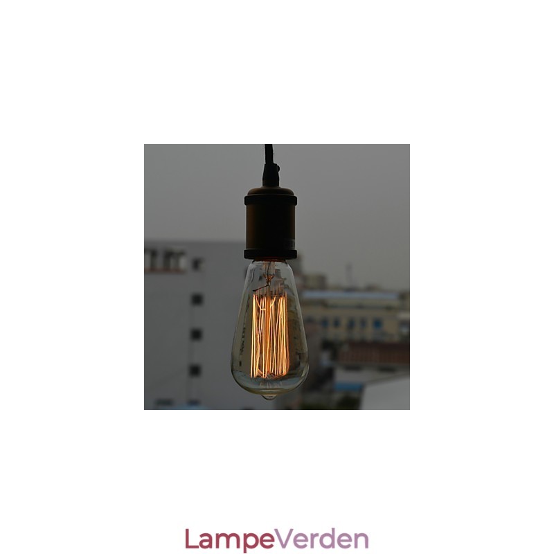 Traditionel klassisk vintage mini stil galvaniseret pendel