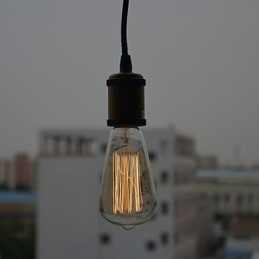 Traditionel klassisk vintage mini stil galvaniseret pendel