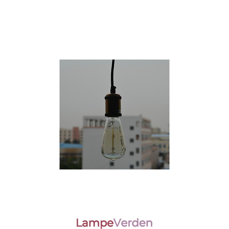 Traditionel klassisk vintage mini stil galvaniseret pendel