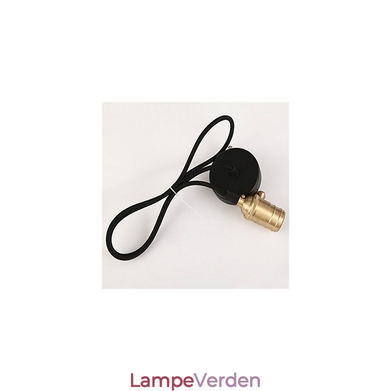 Amerikansk Retro Minimalistisk Enkelt Kobber Lysekrone Lampe