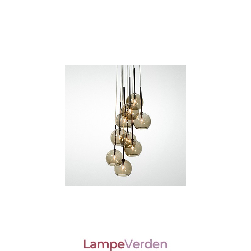 Country Mini Style Painting Metal Pendel Light