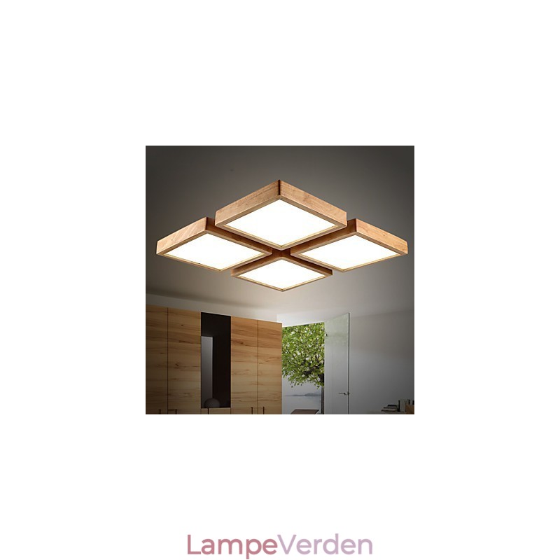 Moderne Contemporary Country Mini Style Andet Træ Bambus Pendel