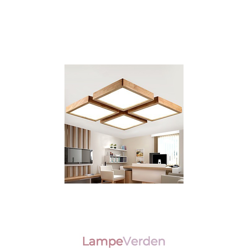 Moderne Contemporary Country Mini Style Andet Træ Bambus Pendel