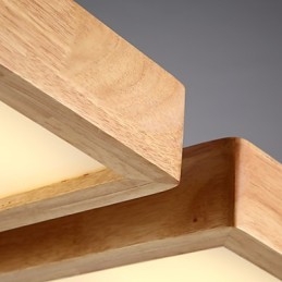 Moderne Contemporary Country Mini Style Andet Træ Bambus Pendel