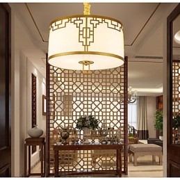Kinesisk stil hængende belysning moderne enkelhed