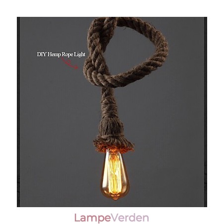 1 Light DIY Art Hemp Rope Light Creative Hemp Rope Droplight 1 Light DIY Art Hemp Rope Light Creative Hemp Rope Droplight