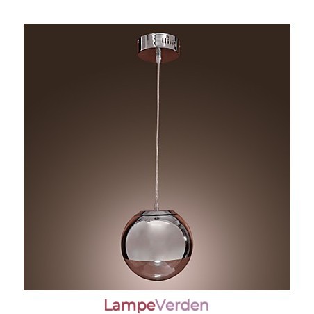 Moderne moderne globe mini stil krom metal pendel Moderne moderne globe mini stil krom metal pendel