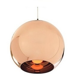 Creative Simple Glass Nordic Retro Galvanisering Kugle Pendel Light