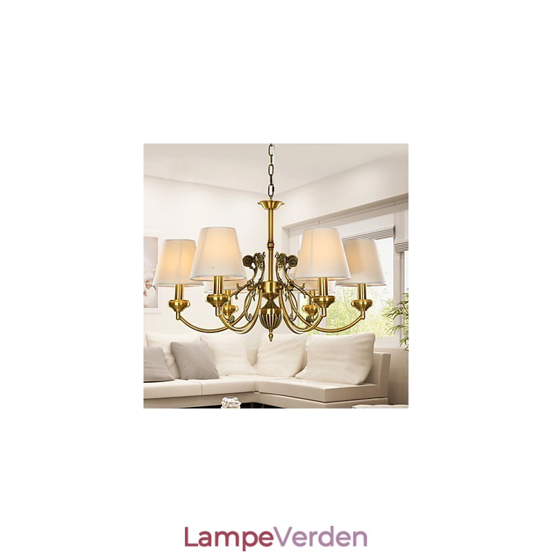 Ren hvid moderne moderne dekorativt design pendel-familie