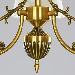 Ren hvid moderne moderne dekorativt design pendel-familie