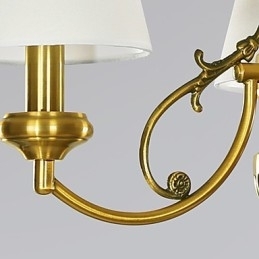 Ren hvid moderne moderne dekorativt design pendel-familie