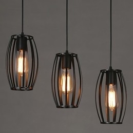Creative Loft Restoring Ancient Ways Single Head Smedejern lysekrone Lampe