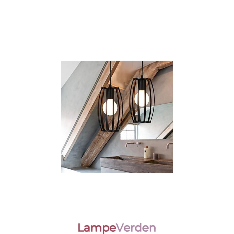 Creative Loft Restoring Ancient Ways Single Head Smedejern lysekrone Lampe
