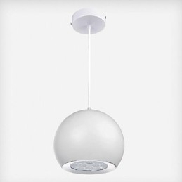 Moderne moderne Globe maleri Metal Pendel Light