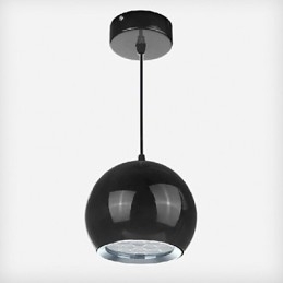 Moderne moderne Globe maleri Metal Pendel Light