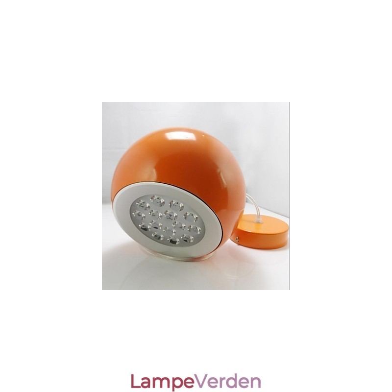 Moderne moderne Globe maleri Metal Pendel Light