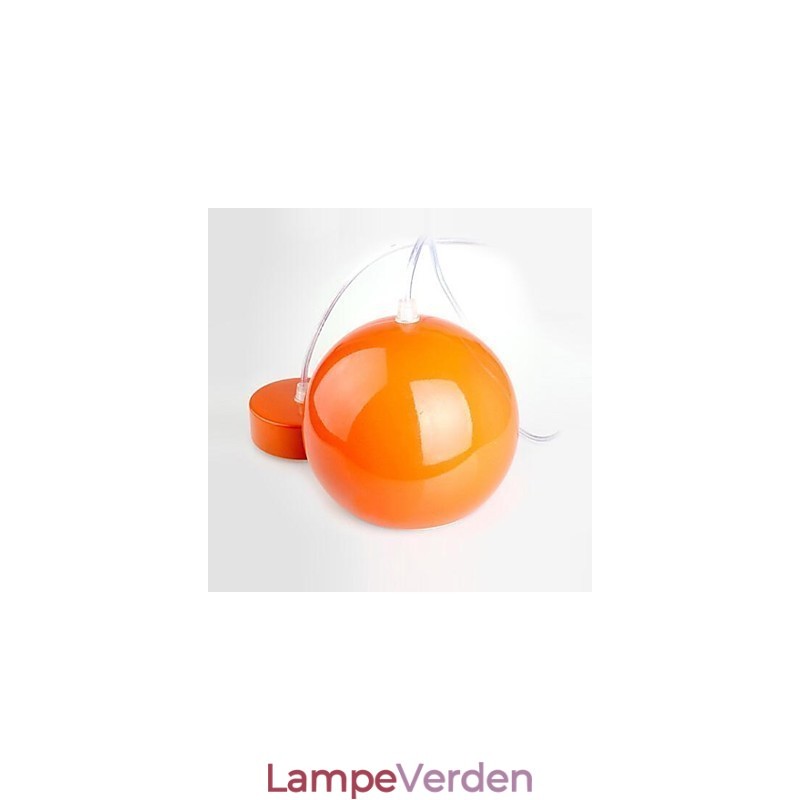 Moderne moderne Globe maleri Metal Pendel Light