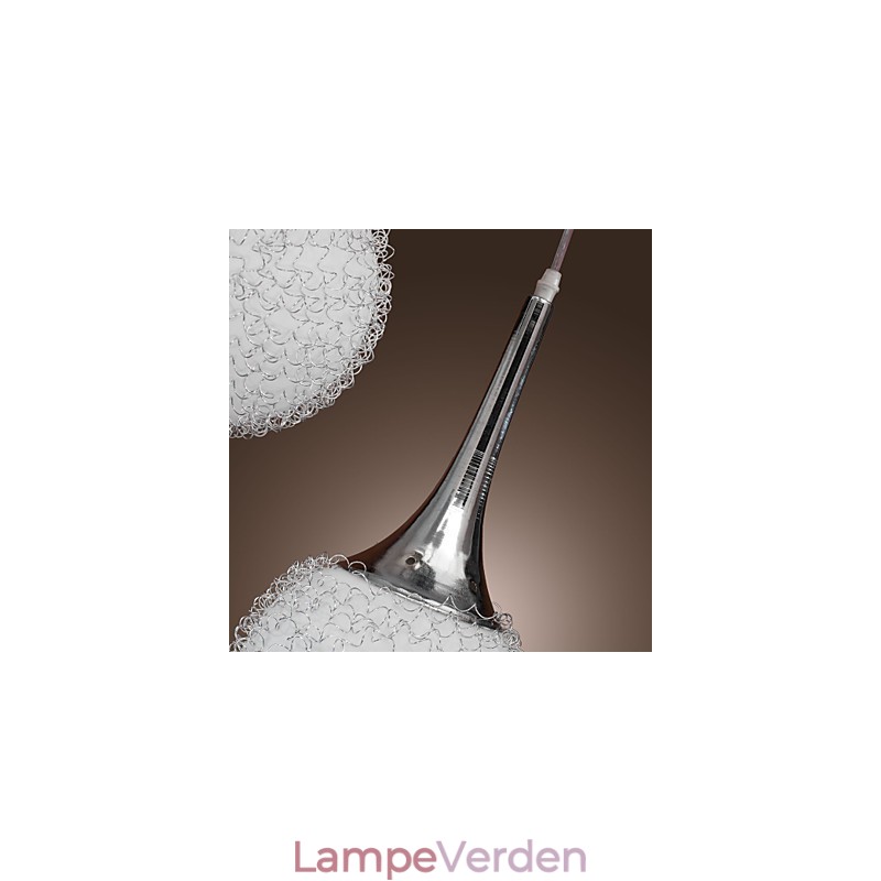 Moderne moderne Globe galvaniseret metal Flush Mount
