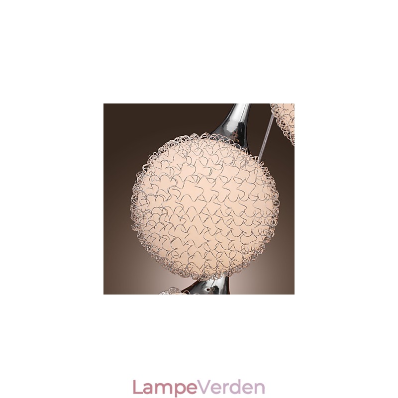 Moderne moderne Globe galvaniseret metal Flush Mount