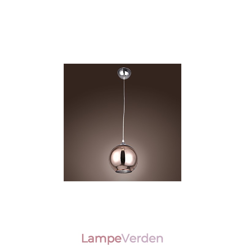 60 Modern Contemporary Globe galvaniseret metal pendel