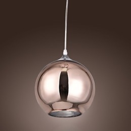 60 Modern Contemporary Globe galvaniseret metal pendel