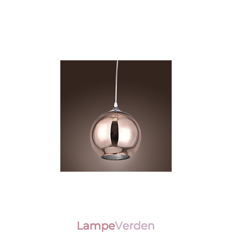 60 Modern Contemporary Globe galvaniseret metal pendel