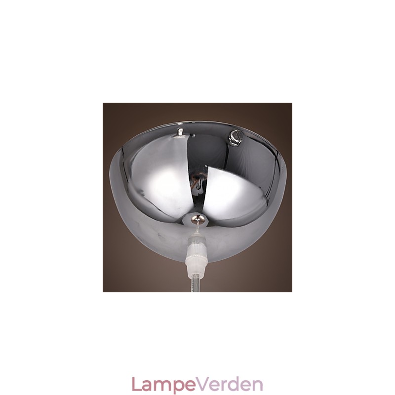 60 Modern Contemporary Globe galvaniseret metal pendel