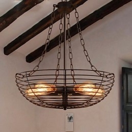 Retro Klassiske Metal Loftslamper Simple Pendel Lamper Cafe Pendel