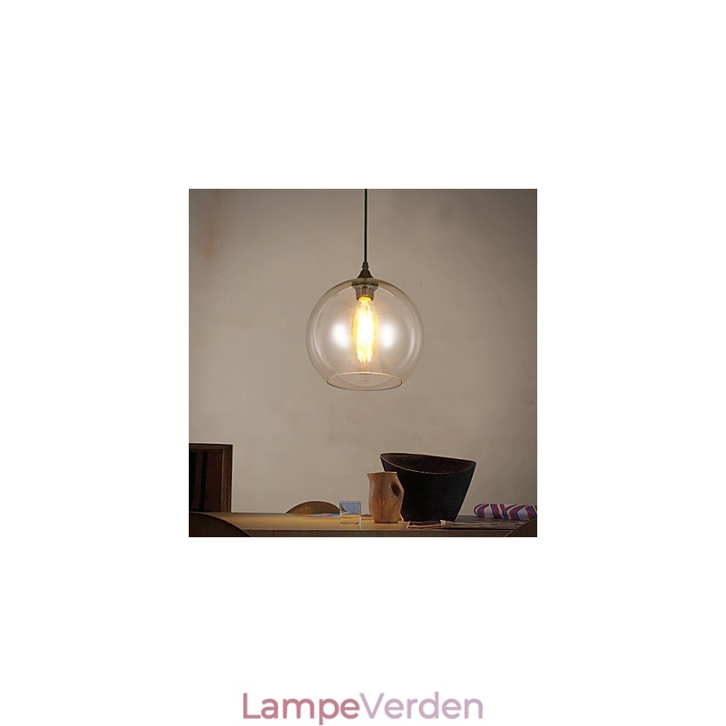 Creative Nordic Contracted Rural Glas Kugle Single Head DropLight