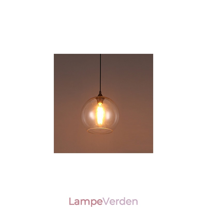 Creative Nordic Contracted Rural Glas Kugle Single Head DropLight