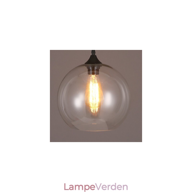 Creative Nordic Contracted Rural Glas Kugle Single Head DropLight