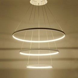Moderne design pendel lys tre ringe