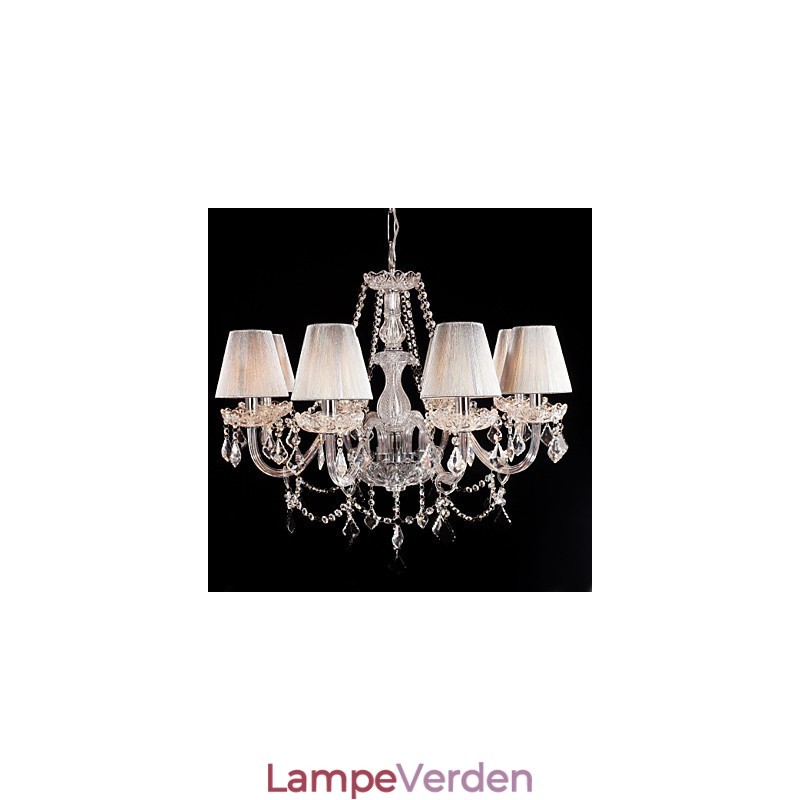 Lysekrone Krystal Luksus Modern Living 8 Lys