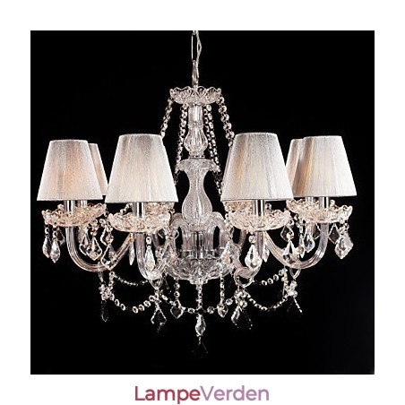 Lysekrone Krystal Luksus Modern Living 8 Lys Lysekrone Krystal Luksus Modern Living 8 Lys