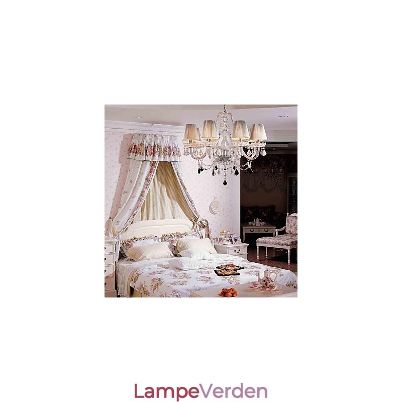 Lysekrone Krystal Luksus Modern Living 8 Lys