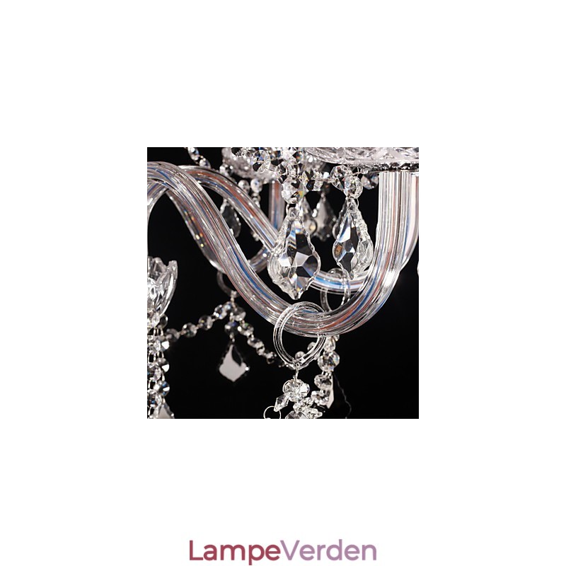 Lysekrone Krystal Luksus Modern Living 8 Lys