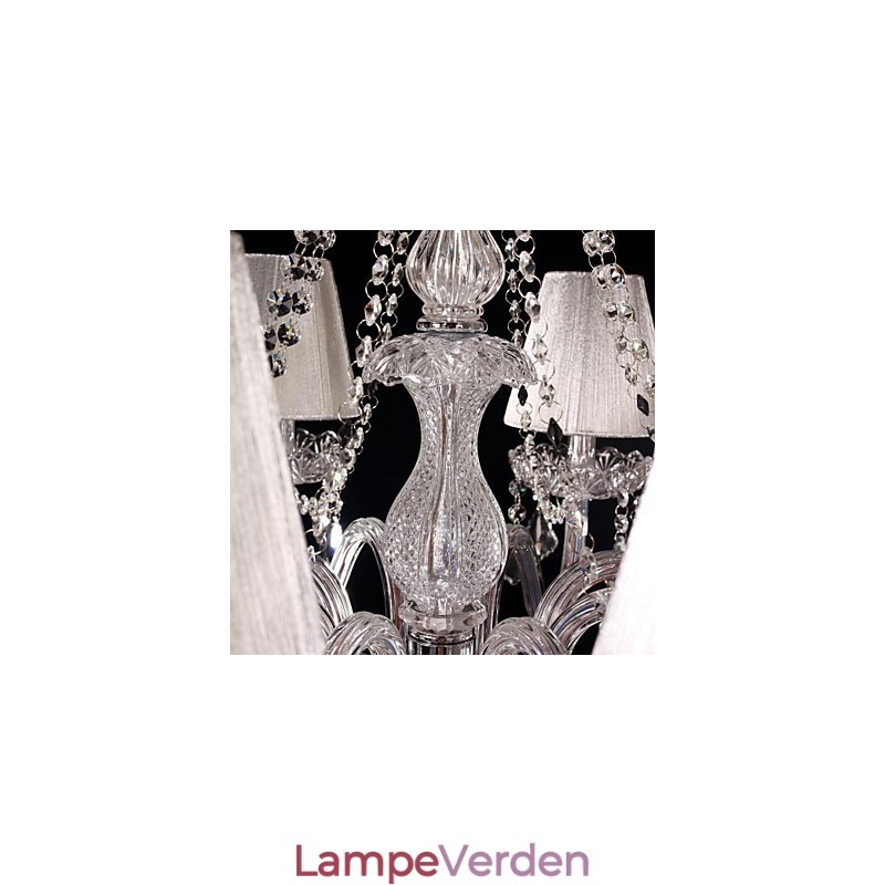 Lysekrone Krystal Luksus Modern Living 8 Lys